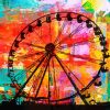 Abstract Ferris Wheel Diamond Painting