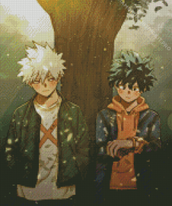 Bakugo and Deku Diamond Painting