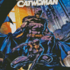 Batman With Catwoman Poster Diamond Painting