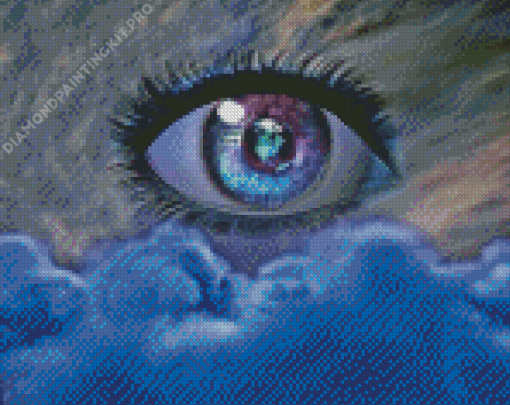 Beautiful Eyes In The Sky Diamond Painting