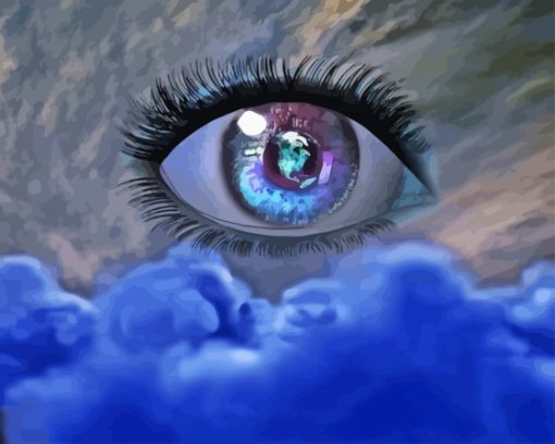 Beautiful Eyes In The Sky Diamond Painting