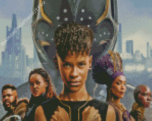 Black Panther Wakanda Forever Diamond Painting