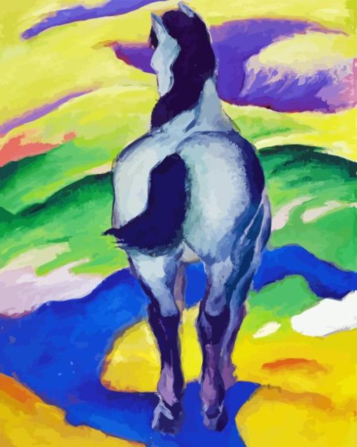 Blue Horse Franz Marc Diamond Painting