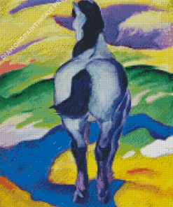 Blue Horse Franz Marc Diamond Painting