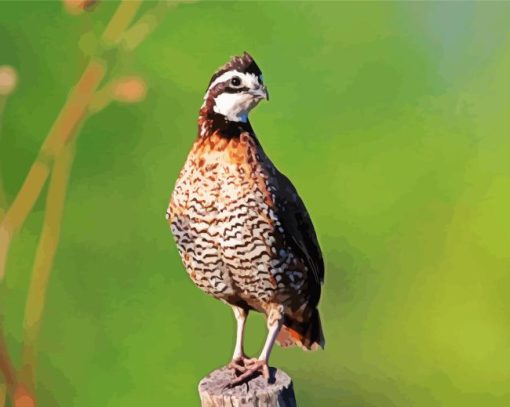 Bobwhite Quail Diamond Painting