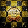 Boston Bruins Logo Abstract Diamond Painting