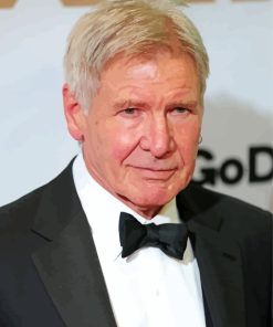 Classy Harrison Ford Diamond Painting