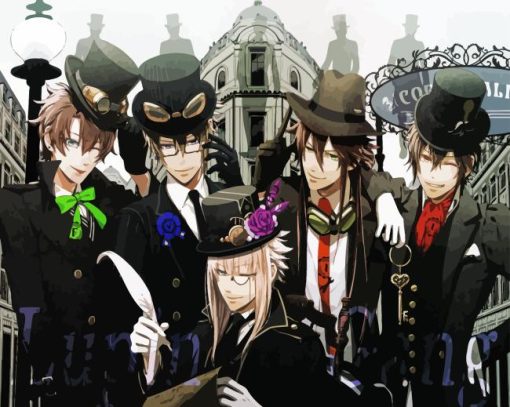 Code Realize Steampunk Gentlemen Diamond Painting