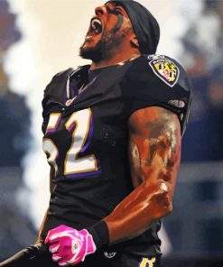 Cool Ray Lewis Diamond Painting