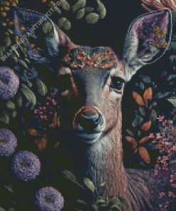 Cute Deer Diamond Painting