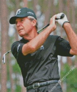 Gary Player Golfer Diamond Painting