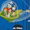 George The Jetson Cartoon Diamond Painting