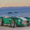 Green Shelby Cobra Car Diamond Painting