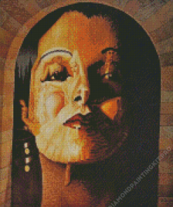 Illusions Optique Visage Octavio Ocampo Diamond Painting