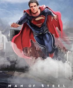 Man of Steel Superman Diamond Painting