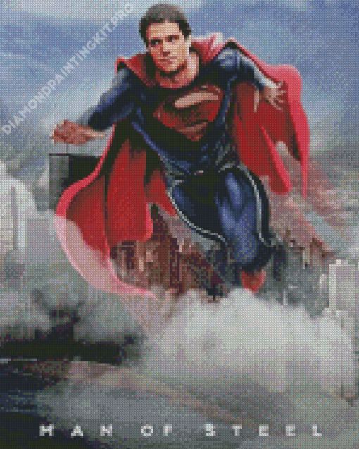 Man of Steel Superman Diamond Painting