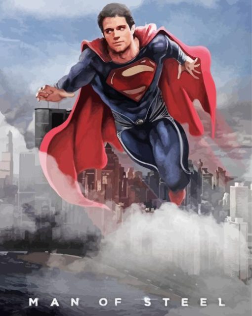 Man of Steel Superman Diamond Painting