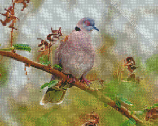 Mourning Dove Diamond Painting