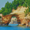 Pictured Rocks National Lakeshore Diamond Painting