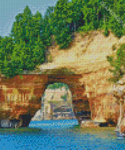 Pictured Rocks National Lakeshore Diamond Painting