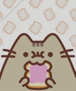 Pusheen Cat Diamond Painting