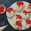 Santa Christmas Cookies Diamond Painting