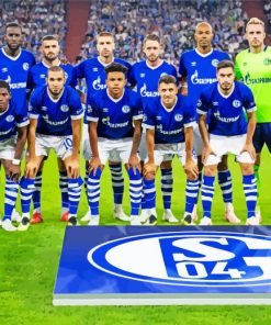 Schalke Football Club Team Diamond Painting