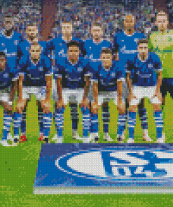 Schalke Football Club Team Diamond Painting