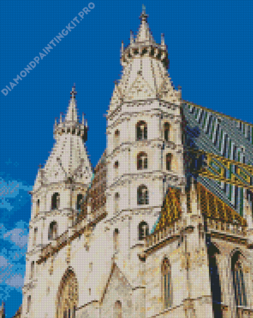 St Stephens Cathedral Veienna Diamond Painting