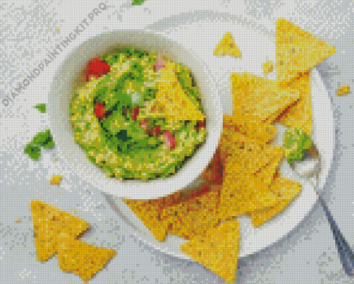 Tasty Guacamole Diamond Painting