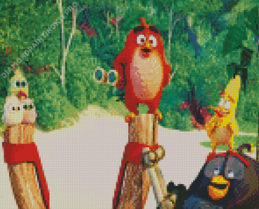 The Angry Birds Movie Diamond Painting