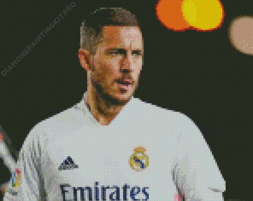 The Footballer Eden Hazard Diamond Painting