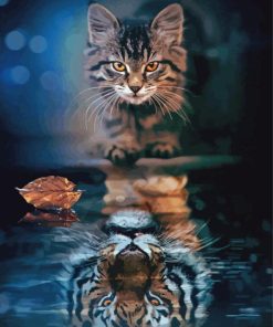 Tiger Cat Diamond Painting