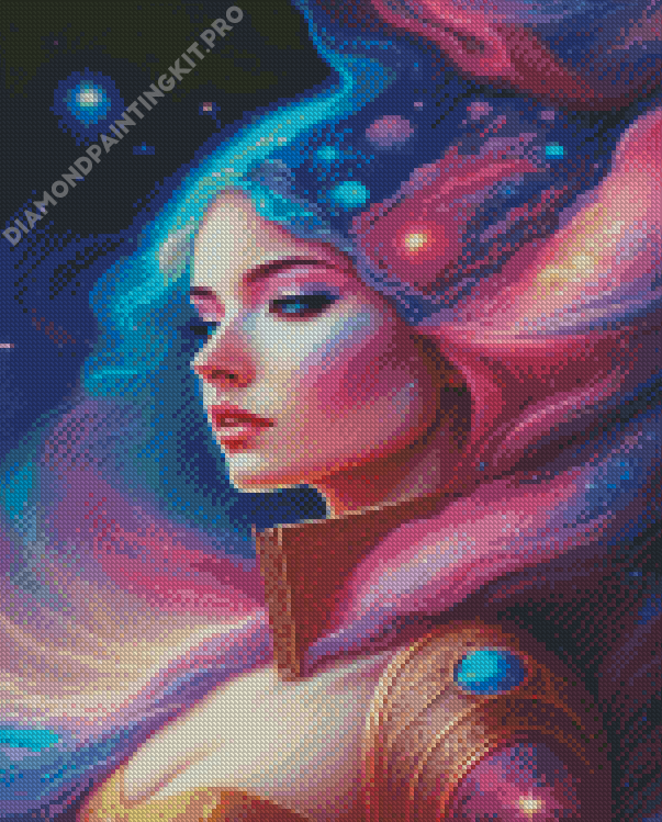 Universe Spiritual Lady Diamond Painting