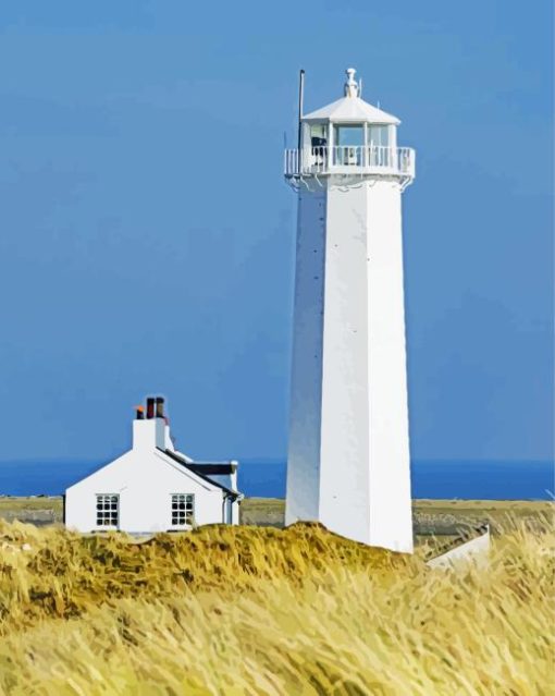 Walney Lighthouse Diamond Painting