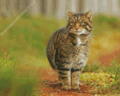 Wildcat Animal Diamond Painting