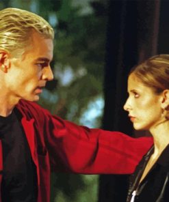 Buffy and Spike Diamond Painting