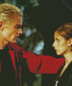 Buffy and Spike Diamond Painting