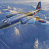 Canberra Plane Diamond Painting