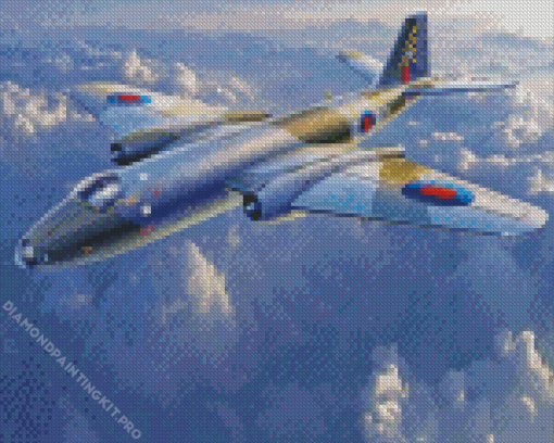 Canberra Plane Diamond Painting