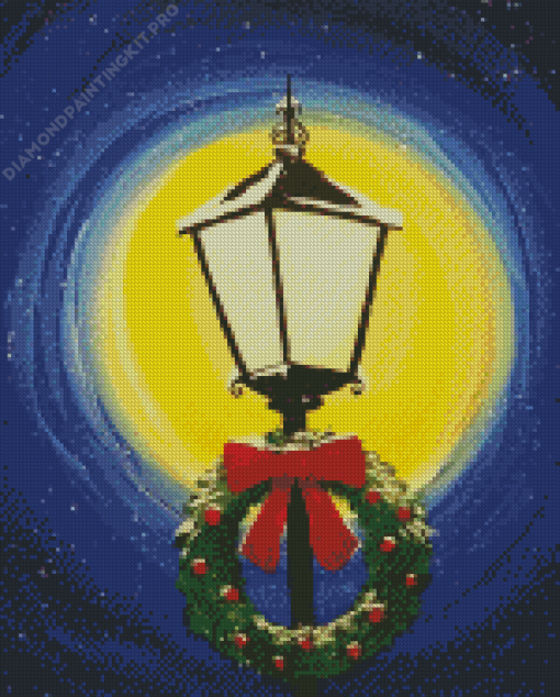 Christmas Lamp Diamond Painting