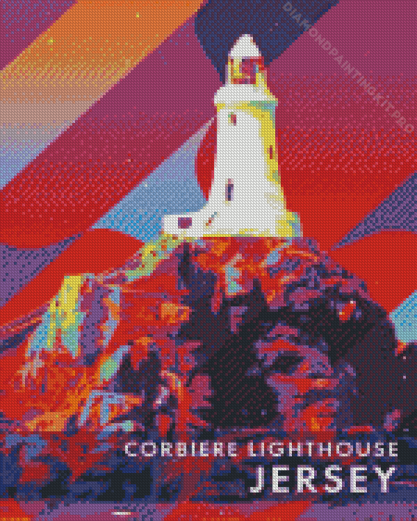 Corbiere Lighthouse Diamond Painting