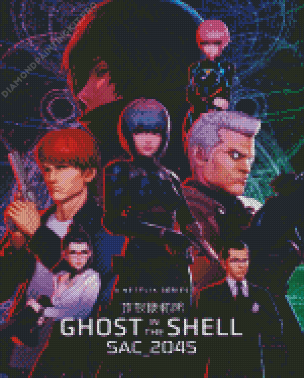 Ghost In Shell Diamond Painting