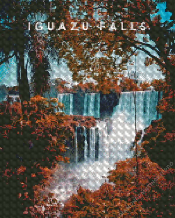 Iguazu Falls Argentina Diamond Painting