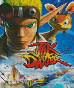 Jak and Daxter Diamond Painting