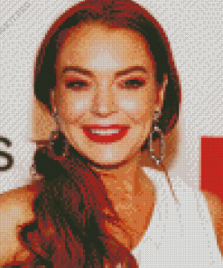 Lindsay Lohan Diamond Painting