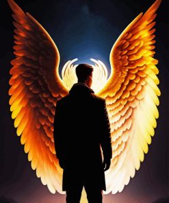 Man With Wings Diamond Painting