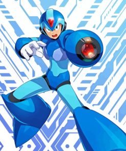 Mega Man X Diamond Painting