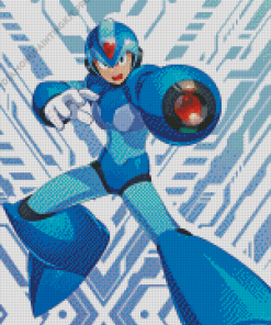 Mega Man X Diamond Painting