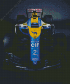 Williams F1 Car Diamond Painting